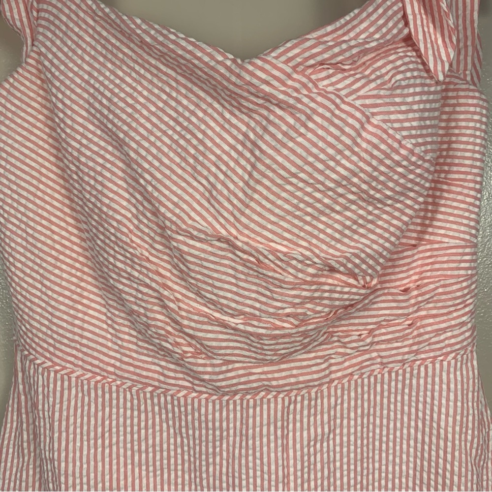 J.Crew Party Striped Off Shoulder Boned Dress - Picture 8 of 13